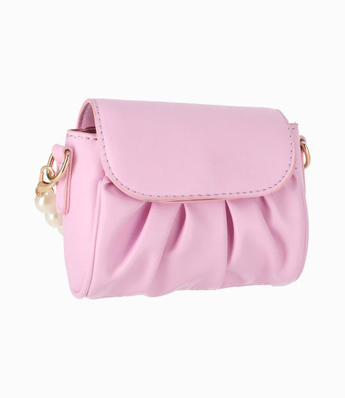 Cartera Niña Con Perlas