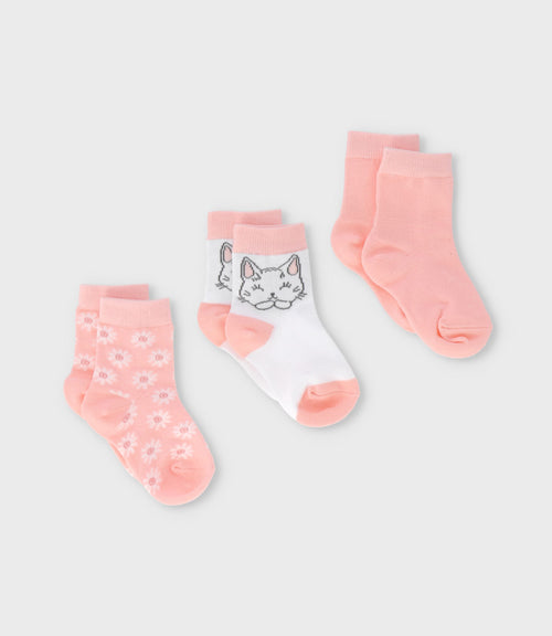 Pack calcetín niña 3 pares