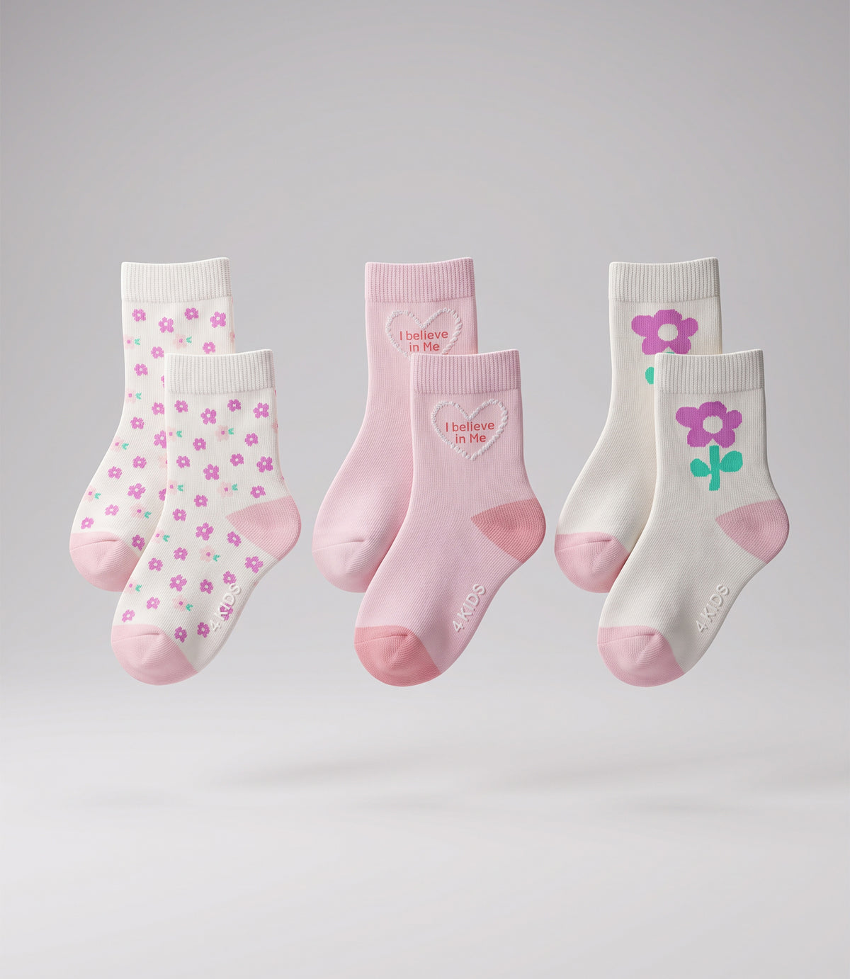 Pack calcetín niña 3 pares 0-1 años / Varios