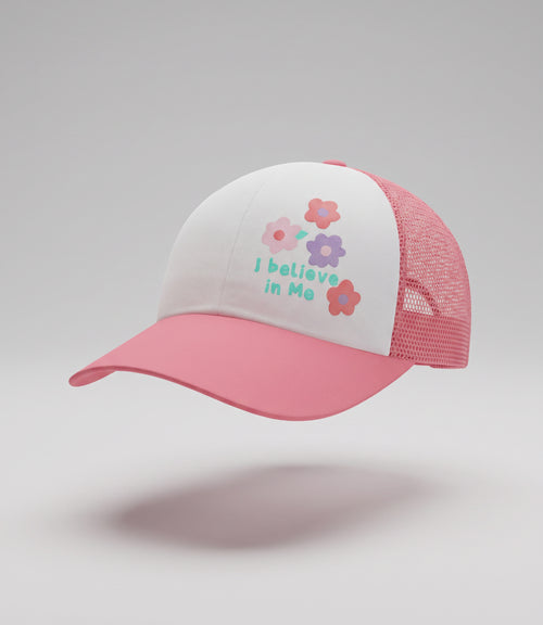 Jockey niña con flores 1-4 años / Coral