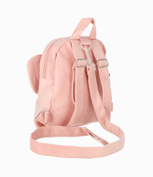 Mochila niña de elefante Talla única / Rosado