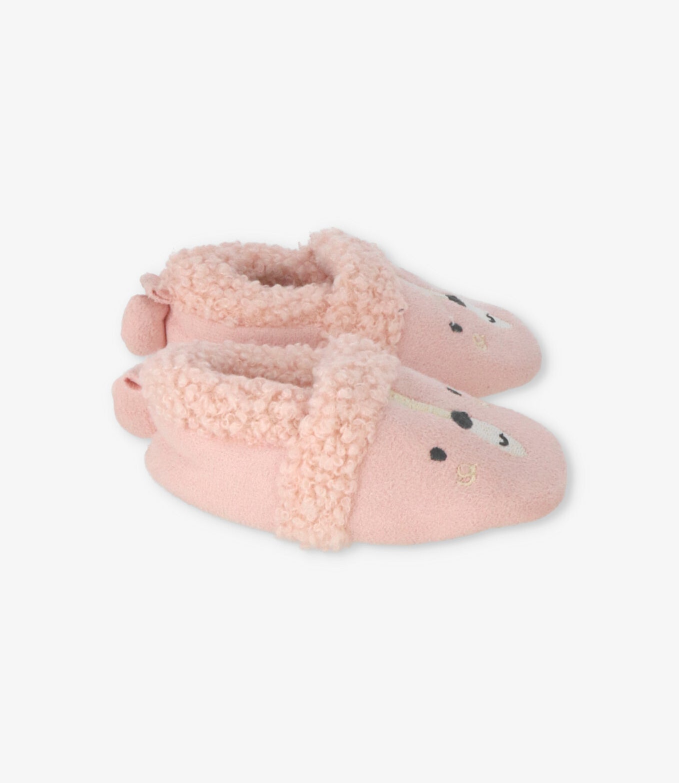 Pantuflas recién nacida con osito