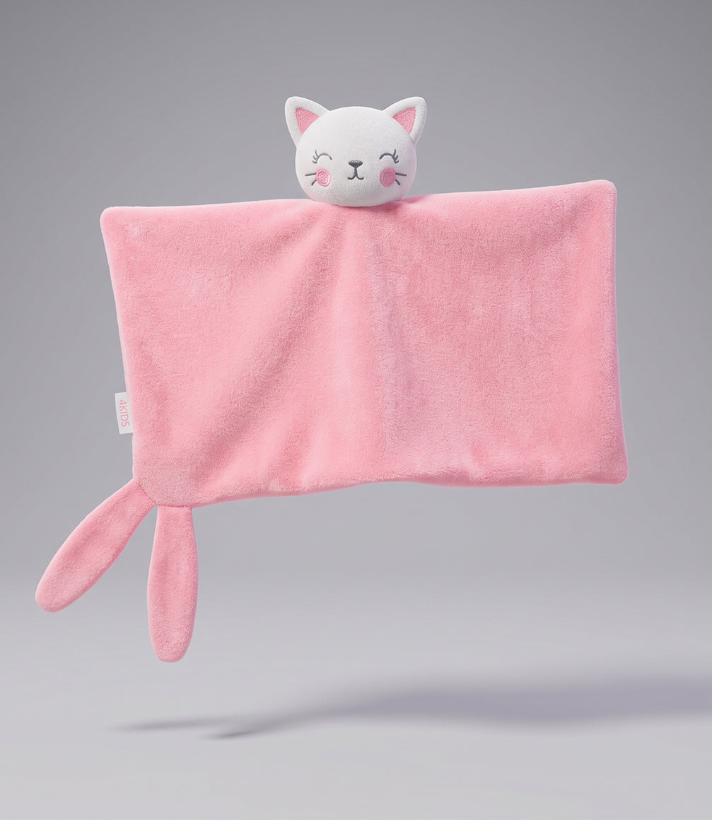 Tuto recién nacida sensorial con gatito Talla única / Rosado