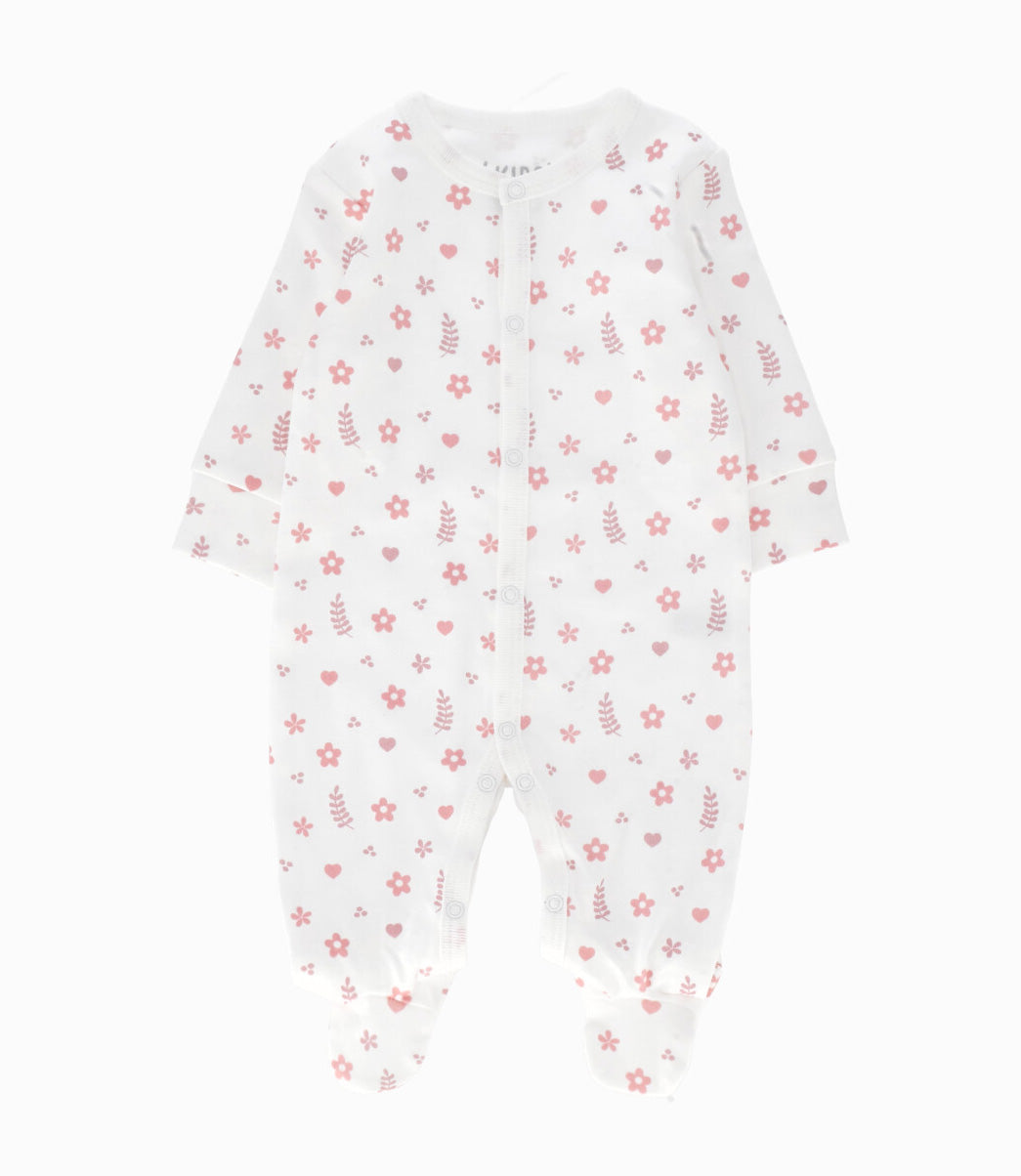 Ajuar recién nacida 6 piezas 0 meses / Rosado