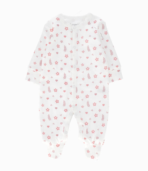 Ajuar recién nacida 6 piezas 0 meses / Rosado