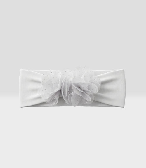 Cintillo recién nacida con flor Talla única / Varios