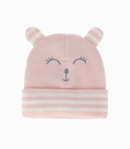 Gorro recién nacida con carita