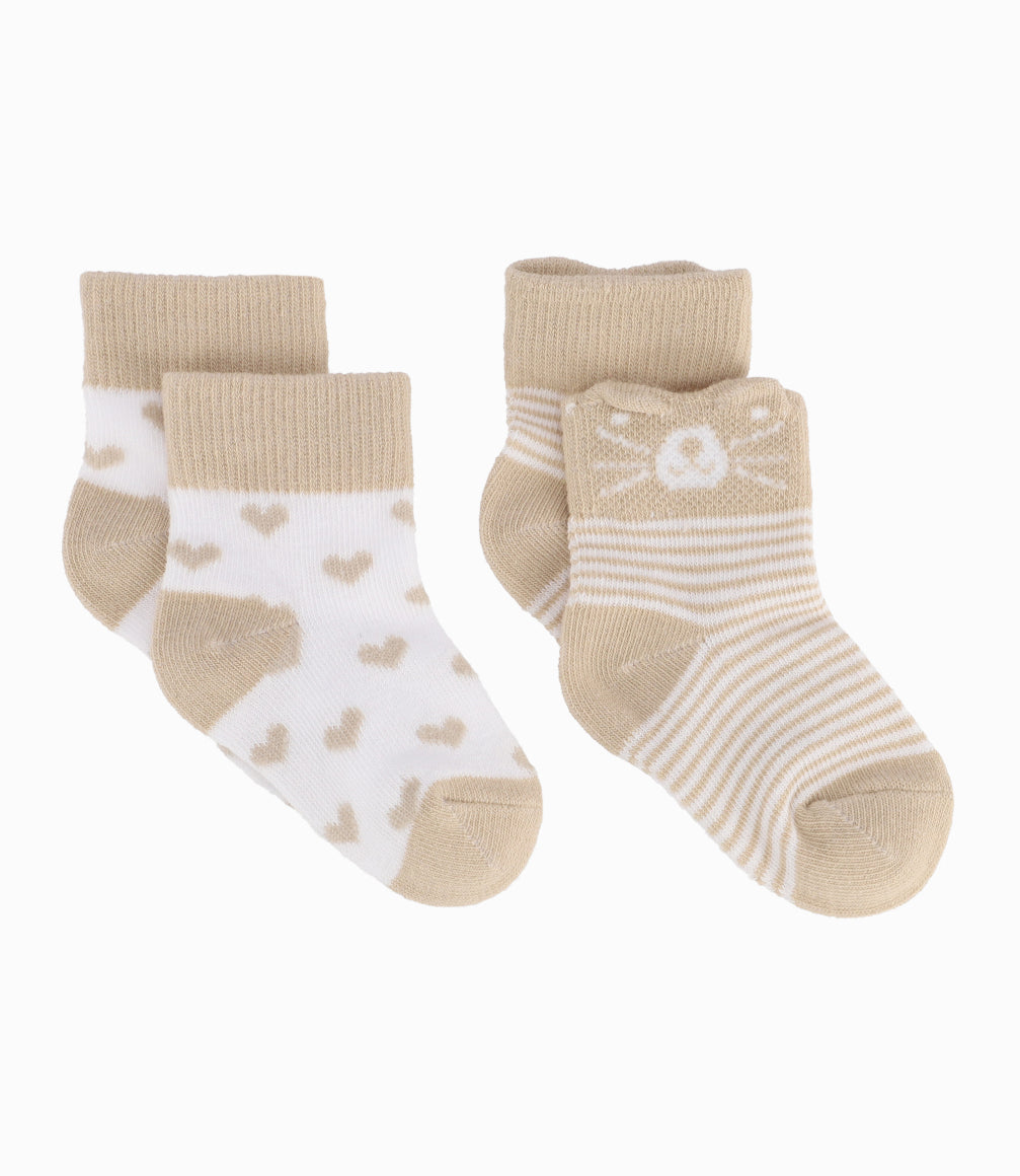 Pack Calcetín Recién Nacida Dos Pares