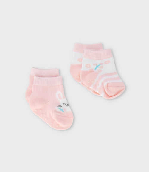 Pack calcetín recién nacida 2 pares
