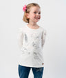 Polera niña con conejo