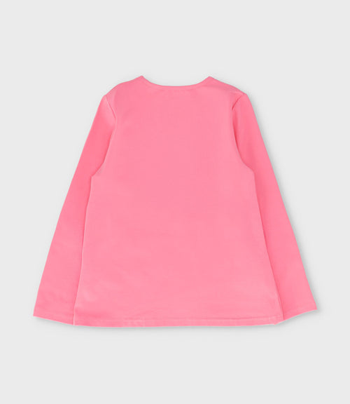 Polera niña con ciervo 2 años / Azul Marino