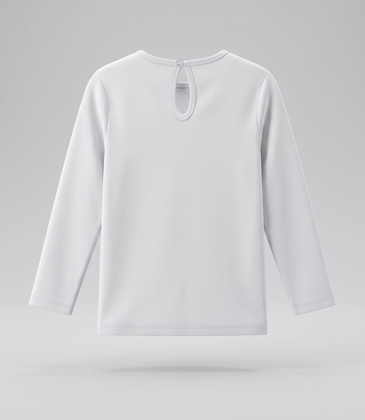 Polera niña básica 2 años / Blanco