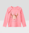 Polera niña con estampado