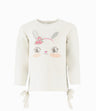 Polera Niña Con Conejo Y Lazos