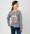 Polera niña con conejo