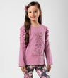 Polera niña con conejo