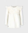 Polera niña con broderie
