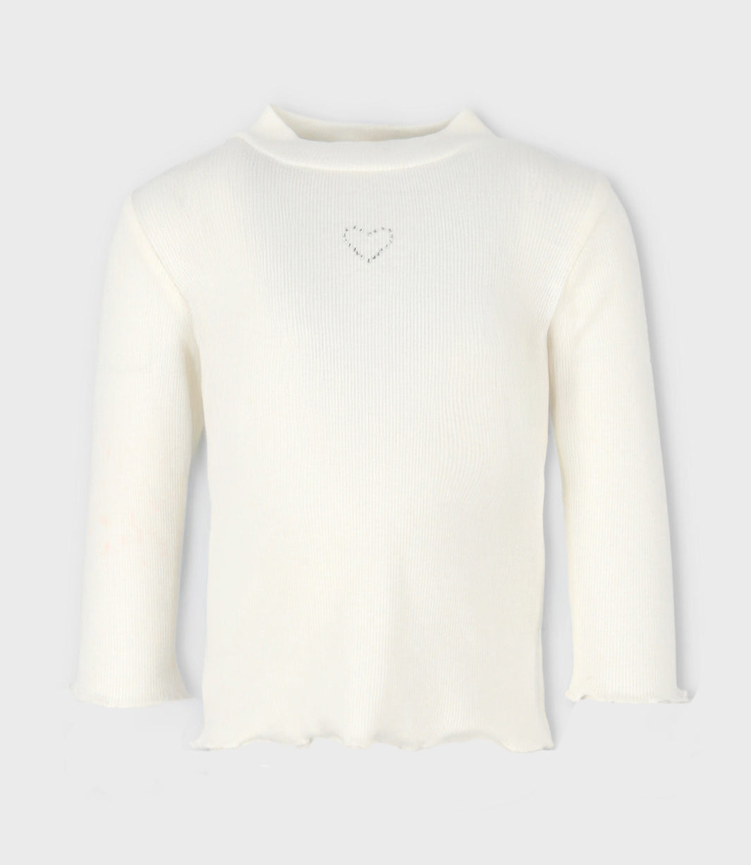 Polera niña beatle 2 años / Blanco