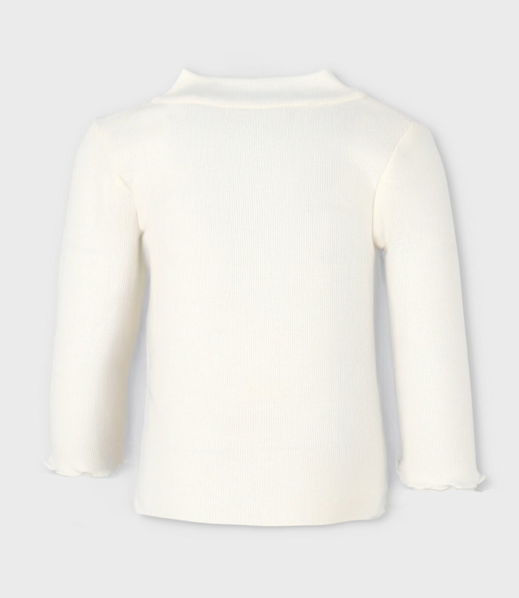 Polera niña beatle 2 años / Blanco