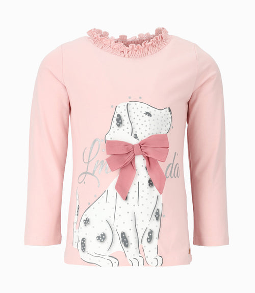 Polera niña beatle 2 años / Rosado