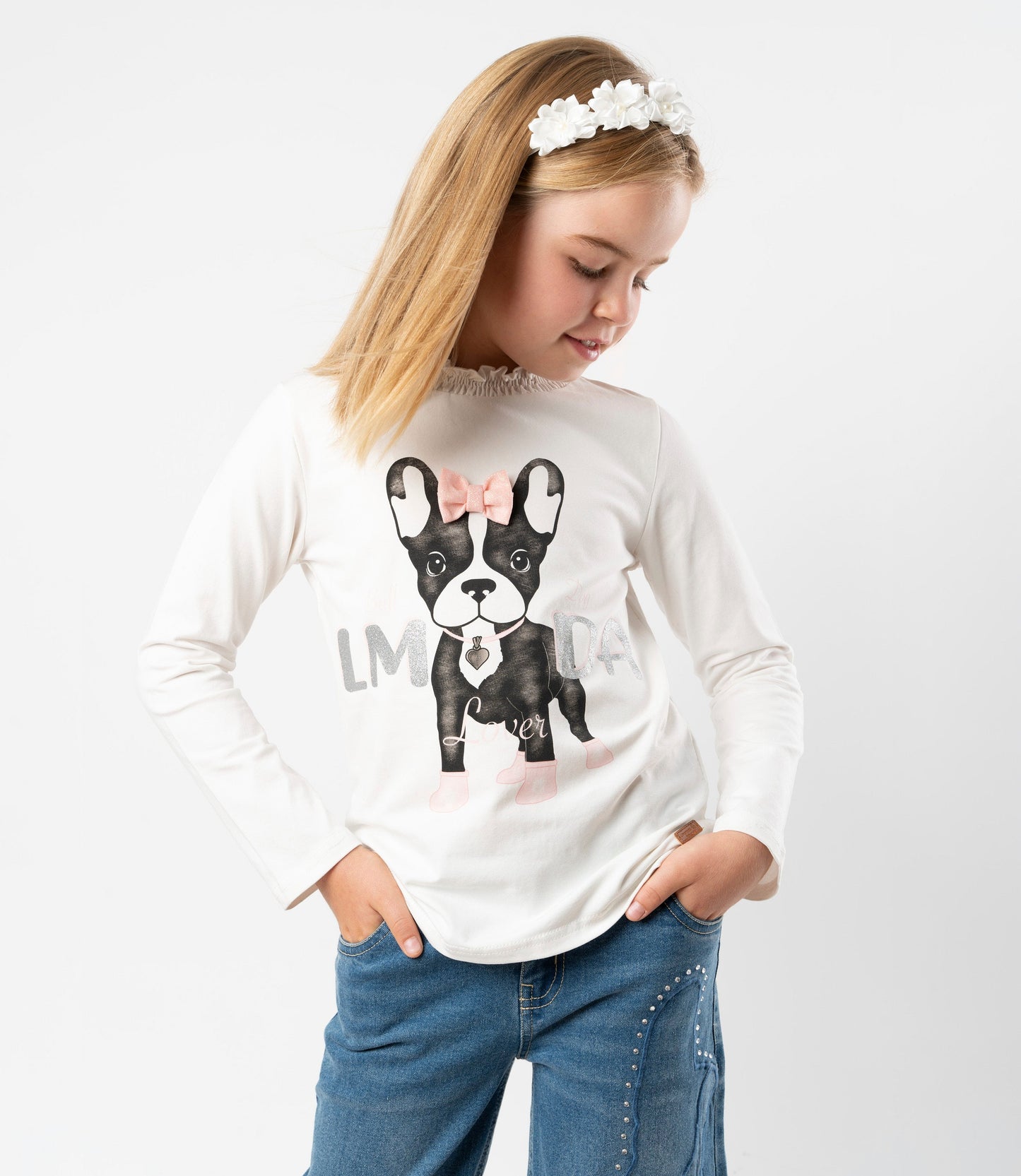 Polera niña beatle