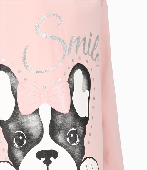 Polera niña con perrito