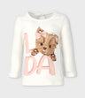 Polera niña con perrito