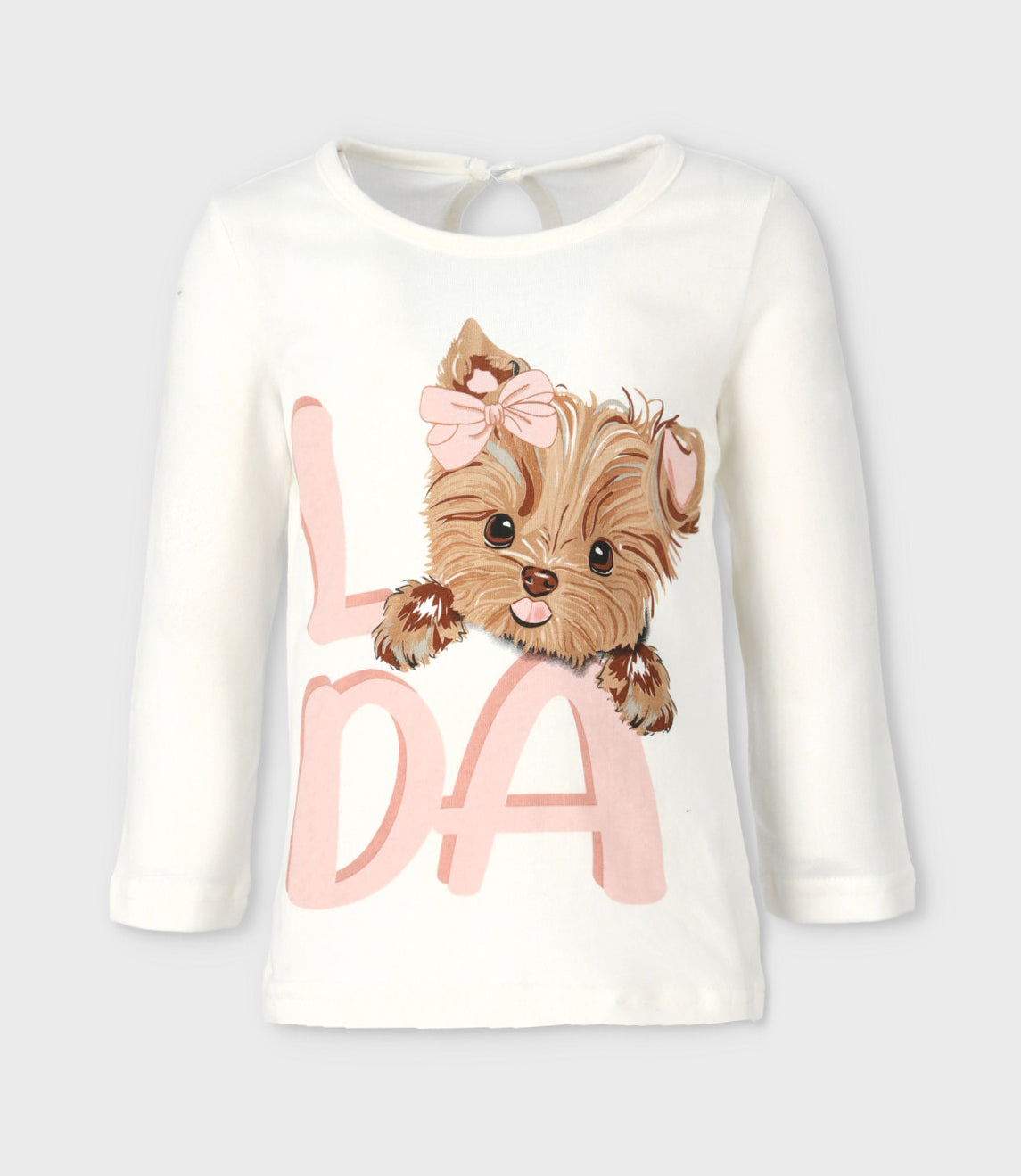 Polera niña con perrito