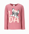 Polera niña con perrito