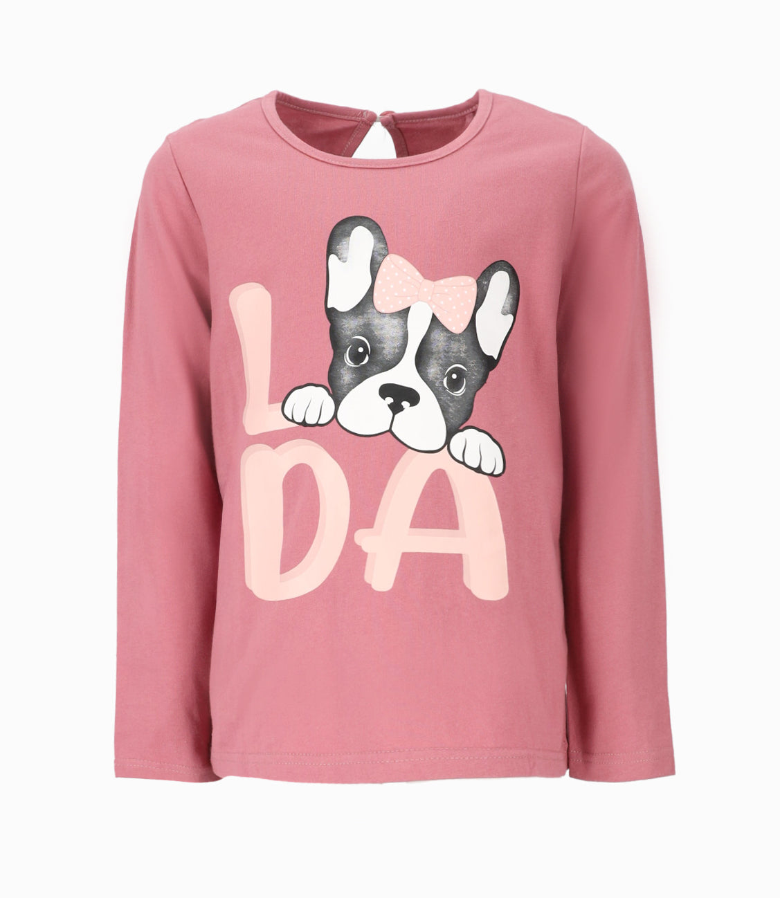 Polera niña con perrito