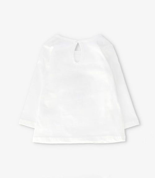 Polera niña con oso