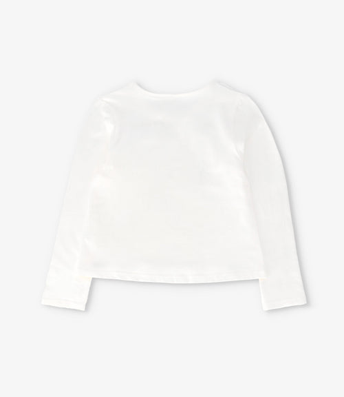 Polera niña con oso