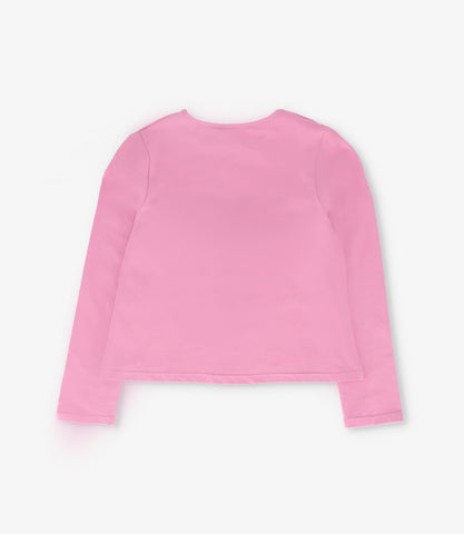 Polera niña con oso