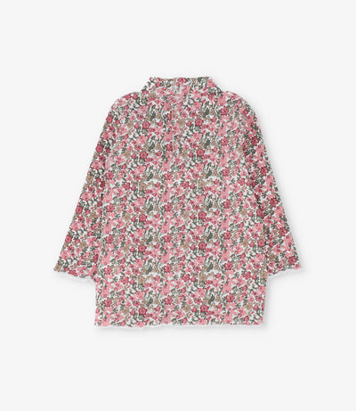 Polera niña beatle floreado 2 años / Coral