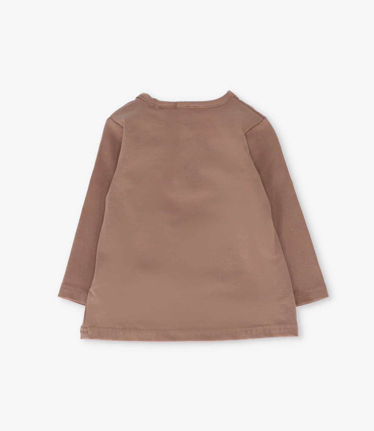 Polera niña con gato 2 años / Café