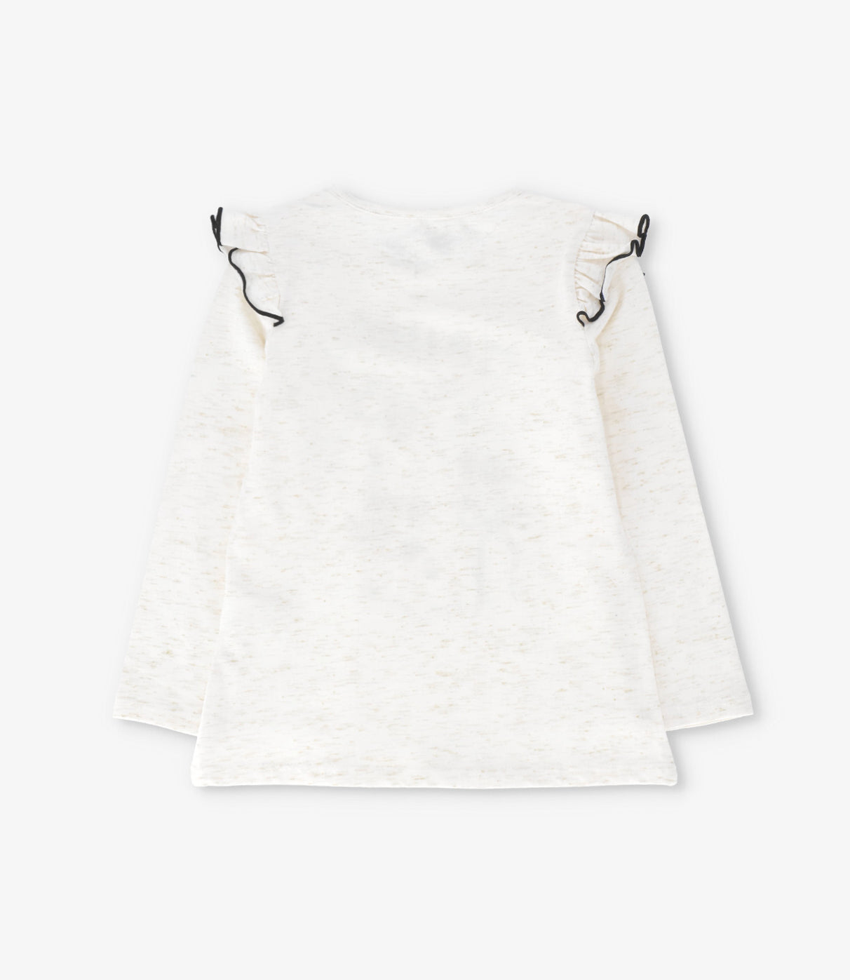 Polera niña con gato 2 años / Crudo