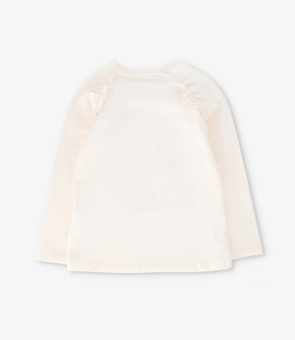 Polera niña con gato 2 años / Crudo