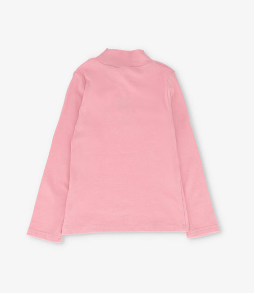 Polera niña con brillos 2 años / Palo Rosa