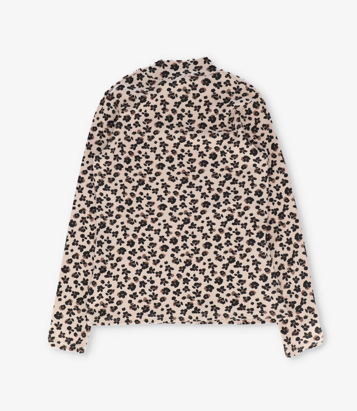 Polera niña animal print 2 años / Beige