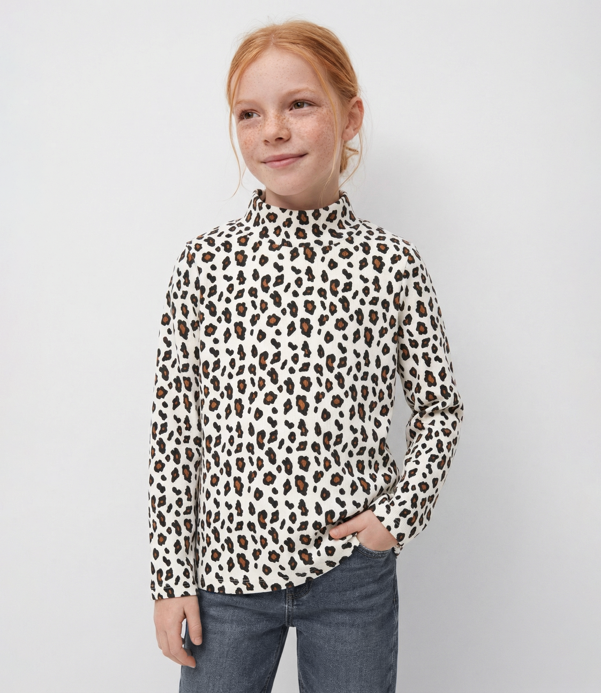 Polera niña beatle 2 años / Blanco