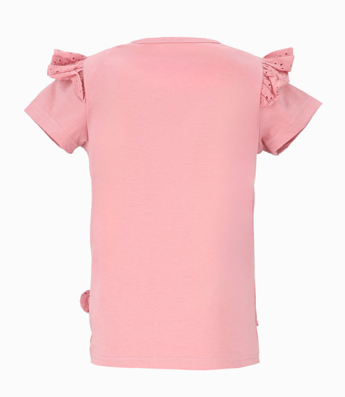 Polera niña con nudo 2 años / Palo Rosa