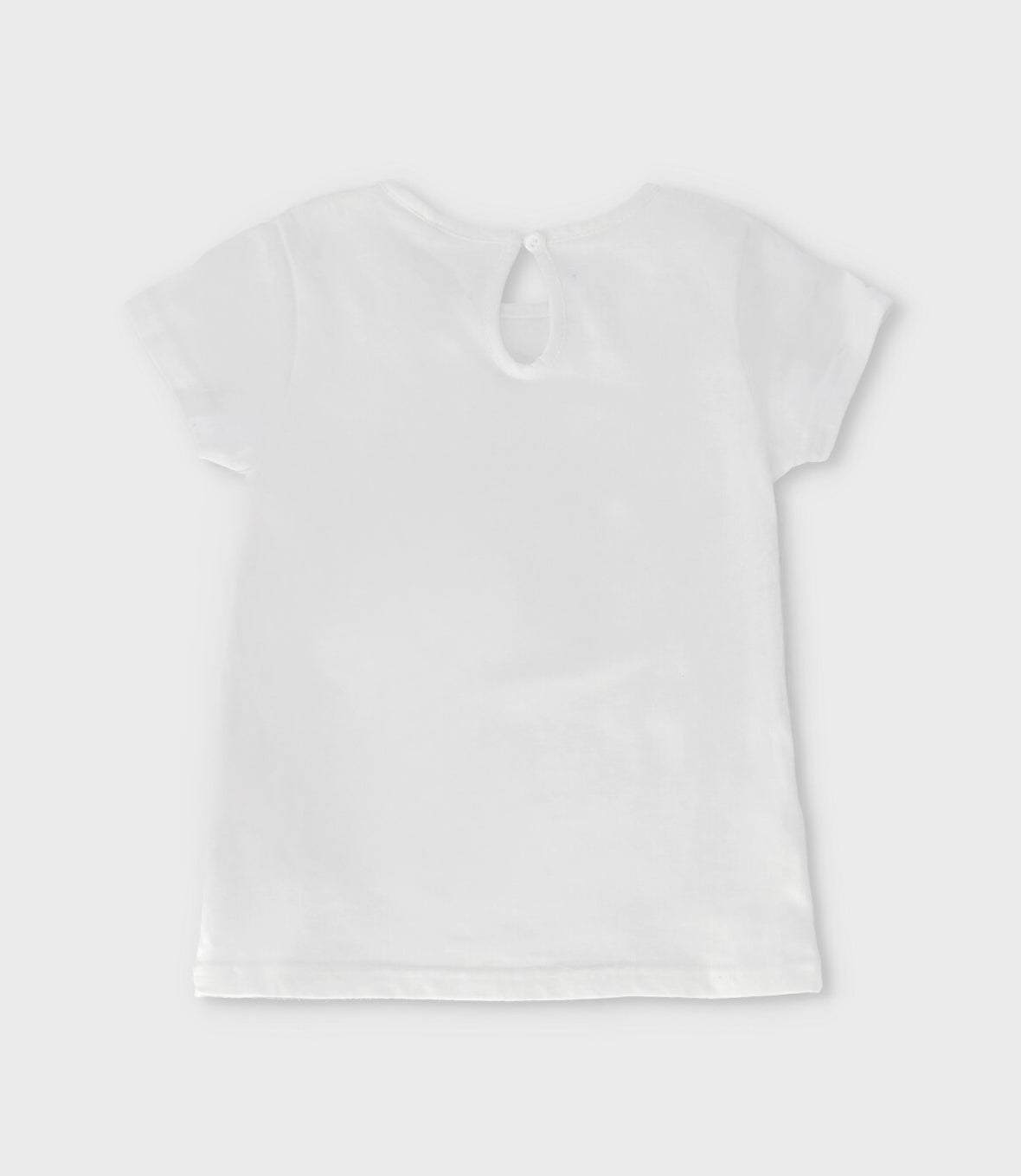 Polera niña con ciervo 2 años / Blanco