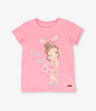Polera niña con estampado
