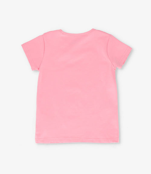 Polera niña con estampado 2 años / Rosado