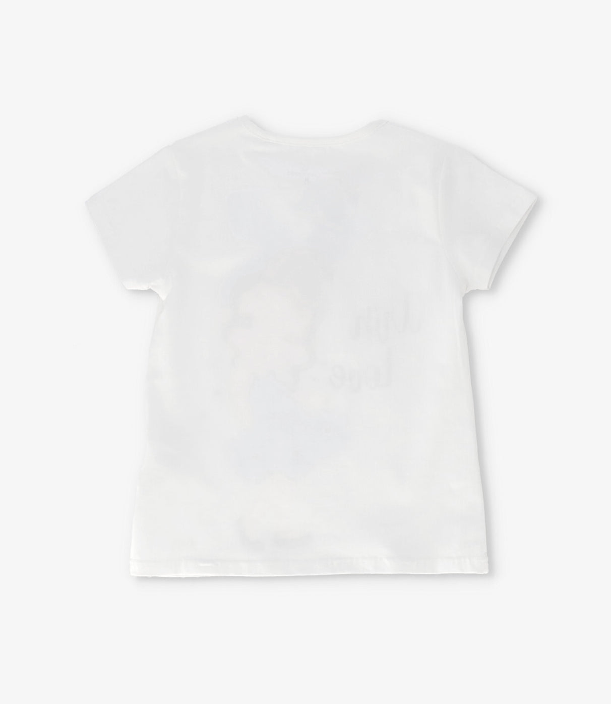 Polera niña con estampado 2 años / Crudo