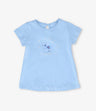 Polera niña con flor