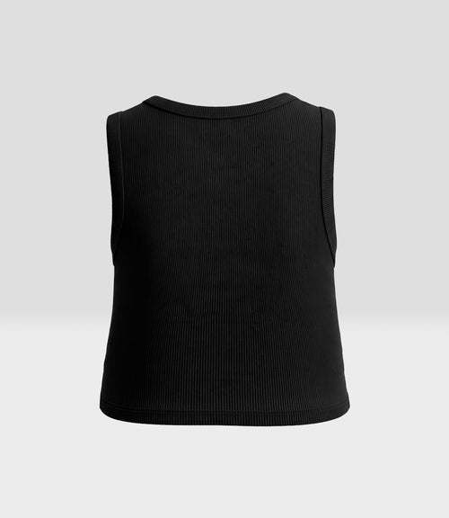 Polera niña crop 2 años / Negro