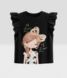 Polera niña con bordado
