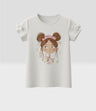 Polera niña con estampado