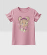 Polera niña con estampado